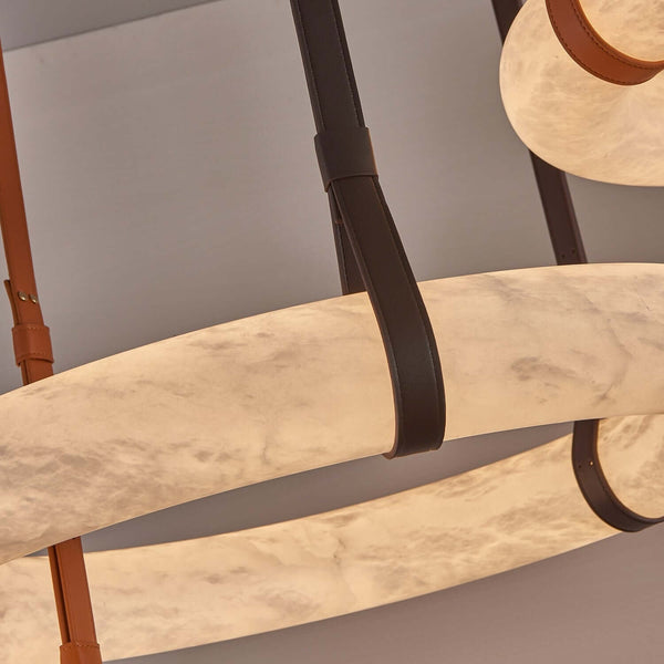 Alabaster Mid Century Oslo Pendant Light | Modern Elegance | Alsolight