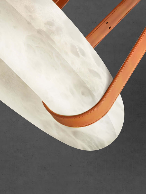 Alabaster Mid Century Oslo Pendant Light | Modern Elegance | Alsolight