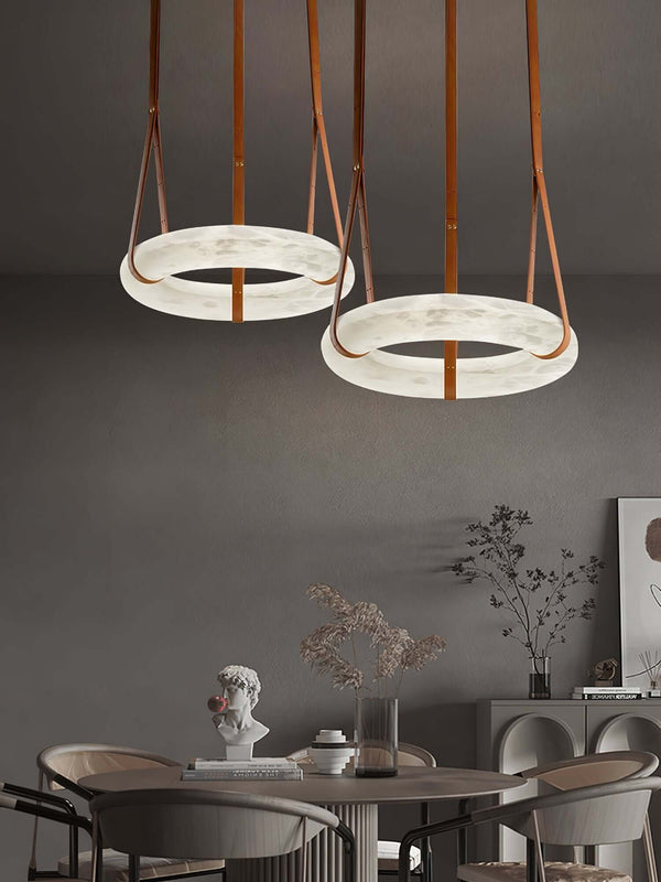 Alabaster Mid Century Oslo Pendant Light | Modern Elegance | Alsolight
