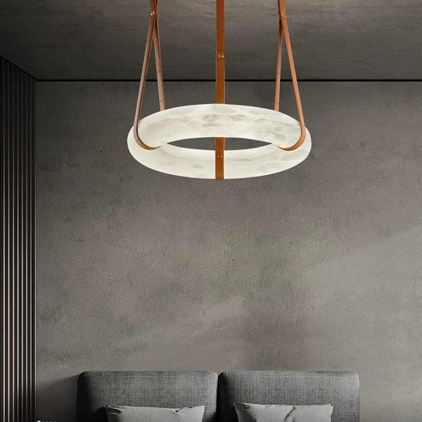 Alabaster Mid Century Oslo Pendant Light | Modern Elegance | Alsolight