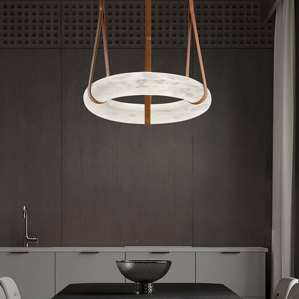 Alabaster Mid Century Oslo Pendant Light | Modern Elegance | Alsolight