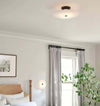 Ankeny Round Alabaster Ceiling Lamp – Elegant & Soft LED Lighting | Alsolight