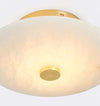 Ankeny Round Alabaster Ceiling Lamp – Elegant & Soft LED Lighting | Alsolight
