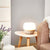 Argaade Table Lamp – Natural Yellow Hole, Minimalist Japanese Bedside | Alsolight