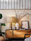 Aria Table Lamp – Unique Travertine Texture & Low-Key Elegant Design | Alsolight