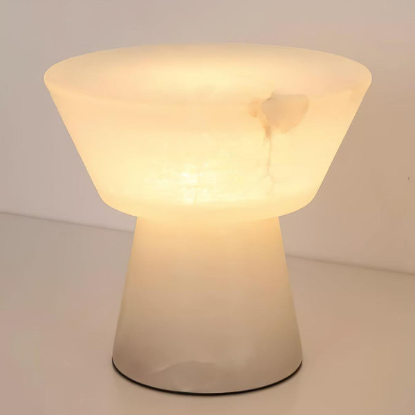 Beta Table Lamp – Artistic Alabaster Glow with Fashionable Decoration | Alsolight