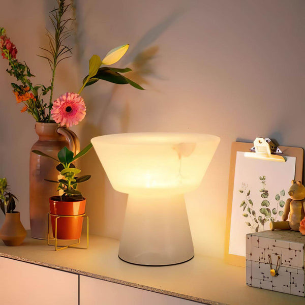 Beta Table Lamp – Artistic Alabaster Glow with Fashionable Decoration | Alsolight