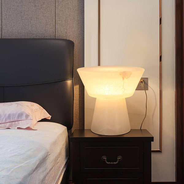 Beta Table Lamp – Artistic Alabaster Glow with Fashionable Decoration | Alsolight