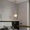 Bosso Alabaster Modern Pendant Lamp – Elegant Brass Lighting | Alsolight