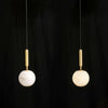 Bosso Alabaster Modern Pendant Lamp – Elegant Brass Lighting | Alsolight