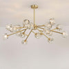 Boule Chandelier – Handcrafted Brass & Crystal Modern Pendant Light | Alsolight