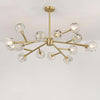 Boule Chandelier – Handcrafted Brass & Crystal Modern Pendant Light | Alsolight