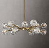 Boule Chandelier – Handcrafted Brass & Crystal Modern Pendant Light | Alsolight