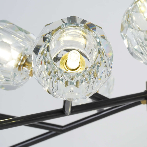 Boule Chandelier – Handcrafted Brass & Crystal Modern Pendant Light | Alsolight