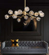 Boule Chandelier – Handcrafted Brass & Crystal Modern Pendant Light | Alsolight