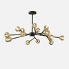 Boule Chandelier – Handcrafted Brass & Crystal Modern Pendant Light | Alsolight