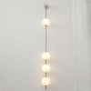 Caduta Wall Light – Elegant Spherical Glass & Gold Brass Wall Sconce | Alsolight