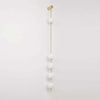 Caduta Wall Light – Elegant Spherical Glass & Gold Brass Wall Sconce | Alsolight