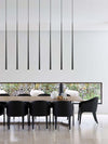 Canalis Chandelier – Modern Slender Cone Pendant Light, Customizable | Alsolight