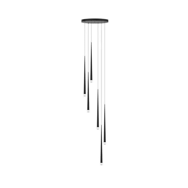 Canalis Chandelier – Modern Slender Cone Pendant Light, Customizable | Alsolight