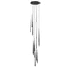 Canalis Chandelier – Modern Slender Cone Pendant Light, Customizable | Alsolight