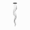 Canalis Chandelier – Modern Slender Cone Pendant Light, Customizable | Alsolight