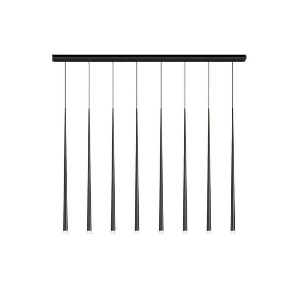 Canalis Chandelier – Modern Slender Cone Pendant Light, Customizable | Alsolight
