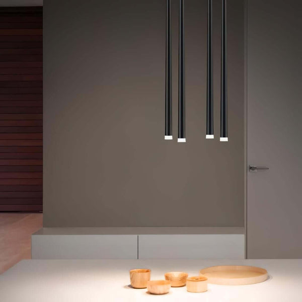 Canalis Chandelier – Modern Slender Cone Pendant Light, Customizable | Alsolight