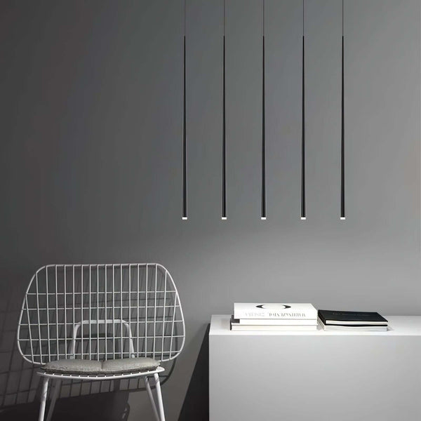 Canalis Chandelier – Modern Slender Cone Pendant Light, Customizable | Alsolight