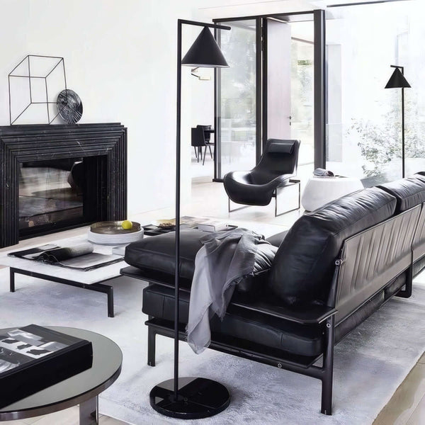 Captain Floor Lamp – Simple, Elegant Design with Marble Base | Alsolight