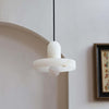 Carrara Pendant Lamp – Contemporary Alabaster Hanging Light | Alsolight