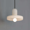Carrara Pendant Lamp – Contemporary Alabaster Hanging Light | Alsolight