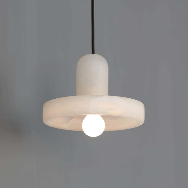 Carrara Pendant Lamp – Contemporary Alabaster Hanging Light | Alsolight
