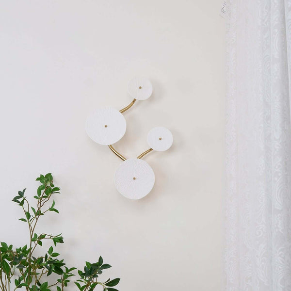Ceramic Lotus Leaf Shape Wall Lamp – Elegant Caffa Wall Light | Alsolight