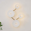 Ceramic Lotus Leaf Shape Wall Lamp – Elegant Caffa Wall Light | Alsolight