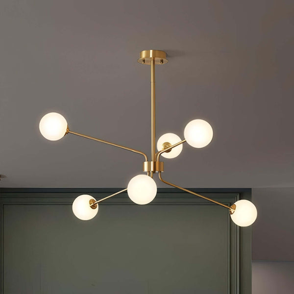 Claxy Opal Chandelier – Simplicity & Glass for Elegant Lighting | Alsolight