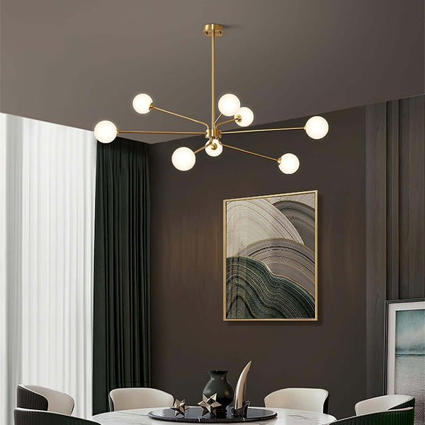 Claxy Opal Chandelier – Simplicity & Glass for Elegant Lighting | Alsolight