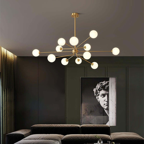 Claxy Opal Chandelier – Simplicity & Glass for Elegant Lighting | Alsolight