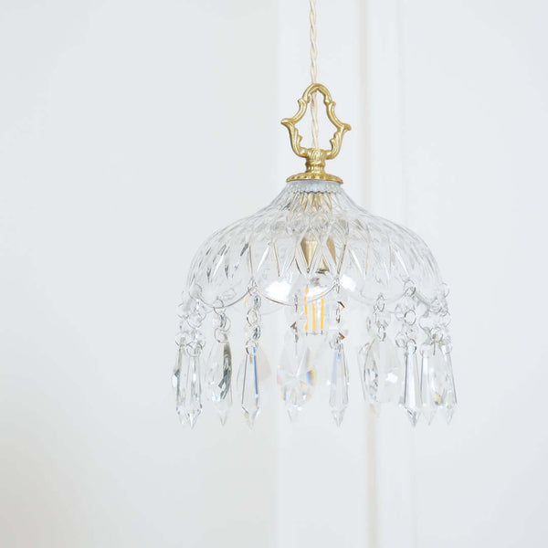 Crystal Glass Mid Century Ombra Pendant Light – Retro Chic | Alsolight