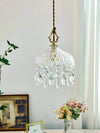 Crystal Glass Mid Century Ombra Pendant Light – Retro Chic | Alsolight
