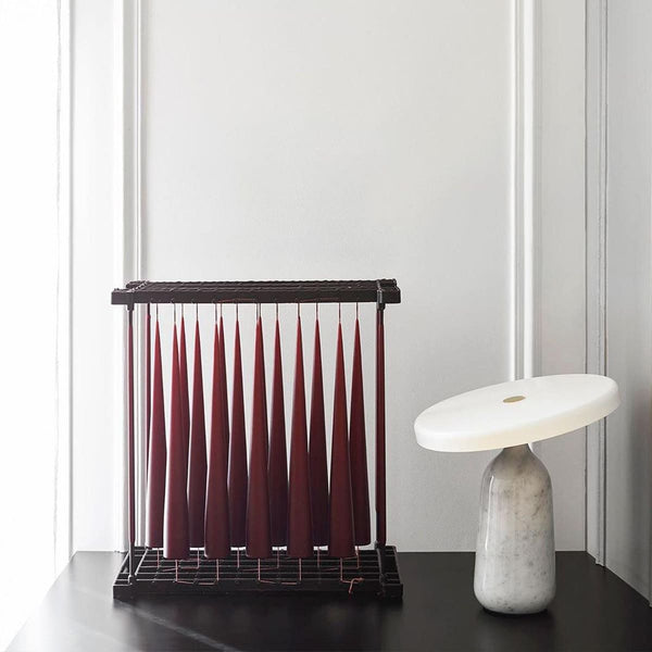 Eddy Table Lamp – Small Marble Bedroom Lamp, Smooth Touch & Adjustable | Alsolight