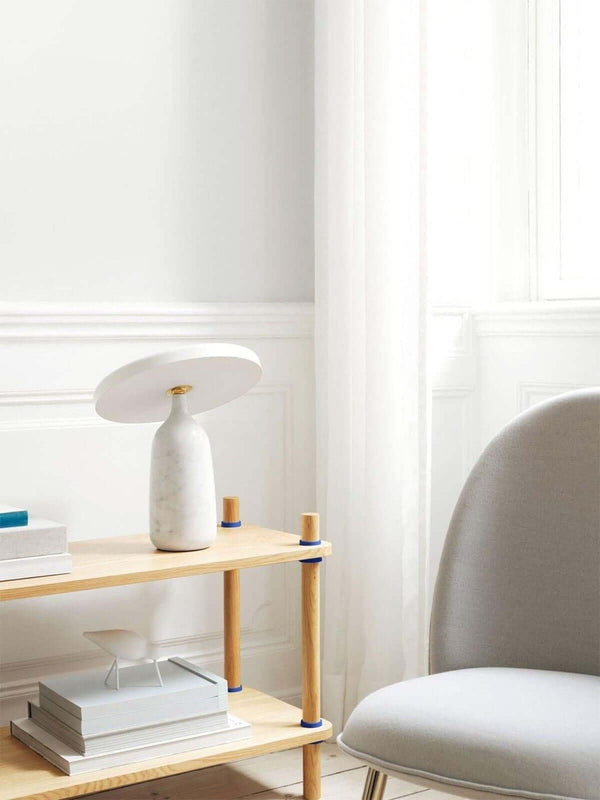 Eddy Table Lamp – Small Marble Bedroom Lamp, Smooth Touch & Adjustable | Alsolight