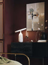 Eddy Table Lamp – Small Marble Bedroom Lamp, Smooth Touch & Adjustable | Alsolight