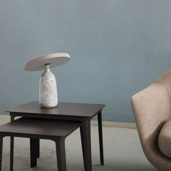 Eddy Table Lamp – Small Marble Bedroom Lamp, Smooth Touch & Adjustable | Alsolight