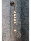 Fleur Round Glass Wall Lamp – Elegant Brass & LED Lighting | Alsolight