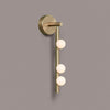 Fleur Round Glass Wall Lamp – Elegant Brass & LED Lighting | Alsolight