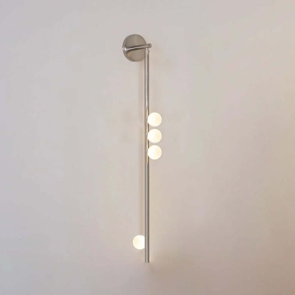 Fleur Round Glass Wall Lamp – Elegant Brass & LED Lighting | Alsolight