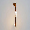 Fleur Round Glass Wall Lamp – Elegant Brass & LED Lighting | Alsolight