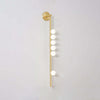 Fleur Round Glass Wall Lamp – Elegant Brass & LED Lighting | Alsolight