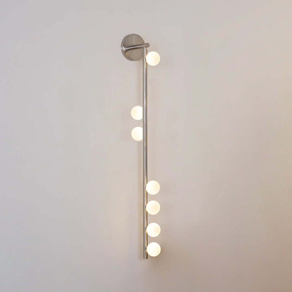 Fleur Round Glass Wall Lamp – Elegant Brass & LED Lighting | Alsolight